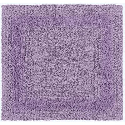 HOMESCAPES Kleine luxe badmat, 1600 g/m², extra zacht, 100% katoen, omkeerbaar, antislip, wasbaar, super absorberend, sneldrogend, lila, paars, 50 x 50 cm, vierkant HOMESCAPES Kleine luxe badmat, 1600 g/m², extra zacht, 100% katoen, omkeerbaar, antislip, wasbaar, super absorberend, sneldrogend, lila, paars, 50 x 50 cm, vierkant