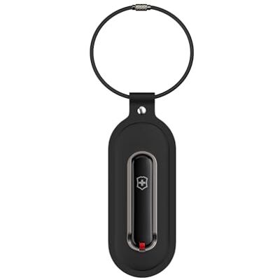 Victorinox ID-label zwart, eenheidsmaat, zwart, casual Victorinox ID-label zwart, eenheidsmaat, zwart, casual