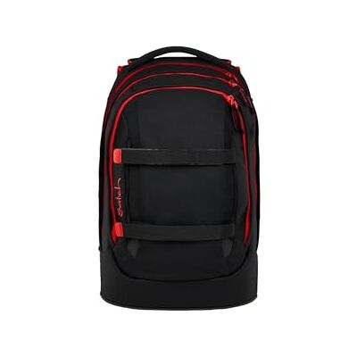 Satch 5e klasse, ergonomisch, 30 l capaciteit, stabiel, maximale organisatie, Fire Phantom – zwart, Taglia Unica, schoolset Satch 5e klasse, ergonomisch, 30 l capaciteit, stabiel, maximale organisatie, Fire Phantom – zwart, Taglia Unica, schoolset