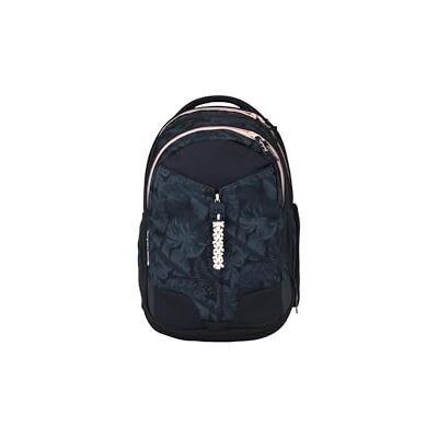 Satch Match Backpack Kinderrugzak, uniseks, kinderen, Midnight Jungle blauw, Eén maat, schoolrugzak Satch Match Backpack Kinderrugzak, uniseks, kinderen, Midnight Jungle blauw, Eén maat, schoolrugzak