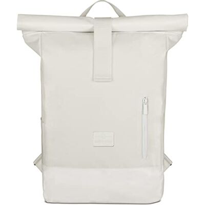 Johnny Urban Rolltop Rugzak Dames & Heren "Robin" Rugzakken van Gerecyclede PET Flessen Duurzame Roll top van Hoge Kwaliteit 18-22 liter Rugtas Waterafstotend, Flexibel met Laptopvak, Créme Wit, one size Johnny Urban Rolltop Rugzak Dames & Heren "Robin" Rugzakken van Gerecyclede PET Flessen Duurzame Roll top van Hoge Kwaliteit 18-22 liter Rugtas Waterafstotend, Flexibel met Laptopvak, Créme Wit, one size