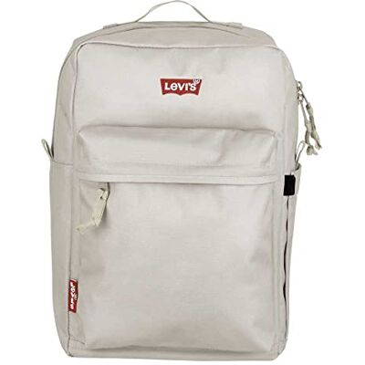 Levis FOOTWEAR EN ACCESSORIES L-Pack Standaard Uitgegeven, Uniseks Rugzak, Lichtgrijs, Eén maat Eén maat Levis FOOTWEAR EN ACCESSORIES L-Pack Standaard Uitgegeven, Uniseks Rugzak, Lichtgrijs, Eén maat Eén maat