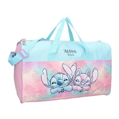 mybagstory Sporttas voor meisjes Stitch kinderen school kleuterschool kleuterschool basisschool meisjestas maat 40 cm verstelbare riem cadeau-idee roze/blauw, Stitch roze/blauw, bagage mybagstory Sporttas voor meisjes Stitch kinderen school kleuterschool kleuterschool basisschool meisjestas maat 40 cm verstelbare riem cadeau-idee roze/blauw, Stitch roze/blauw, bagage
