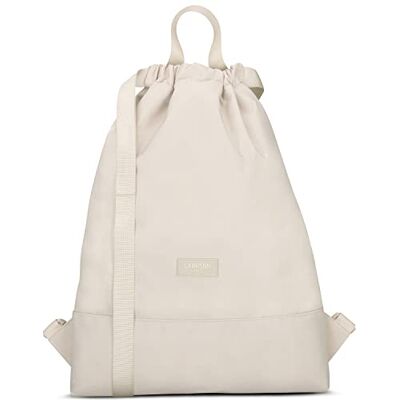 LARKSON No 7 Tas met trekkoord voor dames en heren – sport- en gymtas voor meisjes en jongens – gerecycled materiaal met binnen- en buitenvak, zand, eenheidsmaat Eén maat LARKSON No 7 Tas met trekkoord voor dames en heren – sport- en gymtas voor meisjes en jongens – gerecycled materiaal met binnen- en buitenvak, zand, eenheidsmaat Eén maat