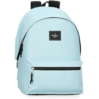Pepe Jeans Aris Colorful Bagage messengertas voor meisjes, Lichtblauw, Eén maat, Dagrugzak Pepe Jeans Aris Colorful Bagage messengertas voor meisjes, Lichtblauw, Eén maat, Dagrugzak