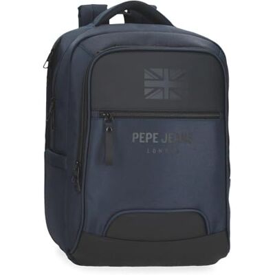 Pepe Jeans Bromley Bagage messenger bag heren, Blauw, Eén maat, Laptop rugzak Pepe Jeans Bromley Bagage messenger bag heren, Blauw, Eén maat, Laptop rugzak