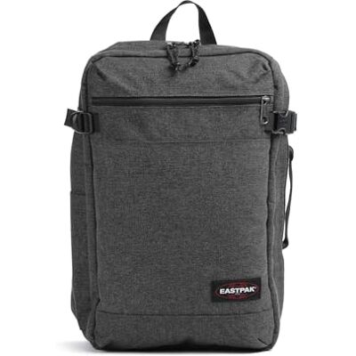 EASTPAK , TRANSIT'R Pack, uniseks rugzak voor volwassenen, zwart/denim, 29,5 x 16,1 x 11, rekbaar EASTPAK , TRANSIT'R Pack, uniseks rugzak voor volwassenen, zwart/denim, 29,5 x 16,1 x 11, rekbaar
