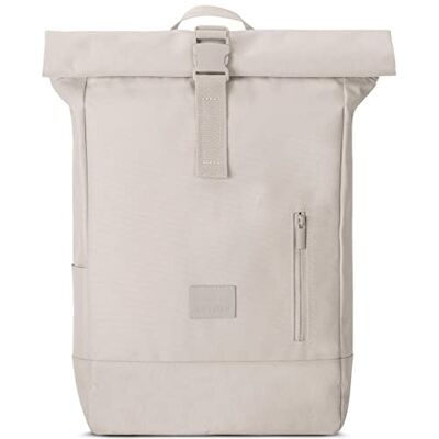 Johnny Urban Robin Medium Roll Top Rugzak voor dames en heren, waterdichte rugzak met vak voor laptop van 16 inch, voor school, universiteit, werk, vrije tijd, waterafstotend, zand, maat Johnny Urban Robin Medium Roll Top Rugzak voor dames en heren, waterdichte rugzak met vak voor laptop van 16 inch, voor school, universiteit, werk, vrije tijd, waterafstotend, zand, maat
