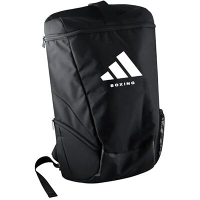 Adidas Rugzak voor boksen, judo, karate, kickboksen, taekwondo, zwart, één maat, dozen Adidas Rugzak voor boksen, judo, karate, kickboksen, taekwondo, zwart, één maat, dozen