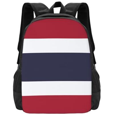HDSKFNS Thailand Vlag Gedrukt Oxford Doek Zakelijke Reisrugzak met Grote Capaciteit Laptop Rugzak College Rugzak HDSKFNS Thailand Vlag Gedrukt Oxford Doek Zakelijke Reisrugzak met Grote Capaciteit Laptop Rugzak College Rugzak