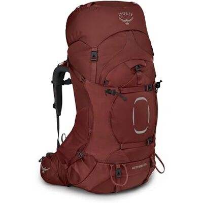 Osprey Aether 65 Donkere Kwastje Rood S/M Osprey Aether 65 Donkere Kwastje Rood S/M