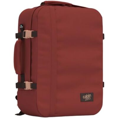 Cabinzero 'Classic 44l' Rugzak, uniseks, rood (Sangria Red), Casual Cabinzero 'Classic 44l' Rugzak, uniseks, rood (Sangria Red), Casual