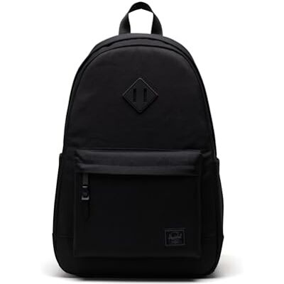 Herschel Heritage Uniseks rugzak voor volwassenen, zwart., Eén maat, Erfgoed Herschel Heritage Uniseks rugzak voor volwassenen, zwart., Eén maat, Erfgoed