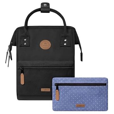 Cabaïa CABAIA Rugzak Adventurer Berlin – Mini 10 l – waterafstotend – laptopvak 10,5 inch – 2 vakken – veganistisch – reistas, zakelijk, school voor dames en heren – zwart Cabaïa CABAIA Rugzak Adventurer Berlin – Mini 10 l – waterafstotend – laptopvak 10,5 inch – 2 vakken – veganistisch – reistas, zakelijk, school voor dames en heren – zwart