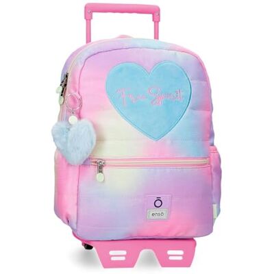 Enso Free Spirit Rugzak met trolley, meerkleurig, 27 x 33 x 11 cm, polyester, 9,6 l, meerkleurig, maat única, rugzak met trolley Enso Free Spirit Rugzak met trolley, meerkleurig, 27 x 33 x 11 cm, polyester, 9,6 l, meerkleurig, maat única, rugzak met trolley