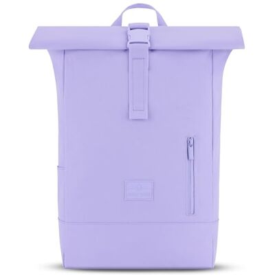 Johnny Urban Roll Top Rugzak voor dames en heren, Robin Medium Ontworpen met gerecyclede huisdierflessen Duurzame hoogwaardige tas Waterdichte casual tas met laptopvak, lila, maat Johnny Urban Roll Top Rugzak voor dames en heren, Robin Medium Ontworpen met gerecyclede huisdierflessen Duurzame hoogwaardige tas Waterdichte casual tas met laptopvak, lila, maat