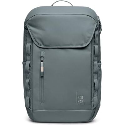 GOT BAG Pro Pack Rugzak van Ocean Impact Plastic Reisrugzak voor 16 inch laptop 25 l handbagage, basalt, Eén maat GOT BAG Pro Pack Rugzak van Ocean Impact Plastic Reisrugzak voor 16 inch laptop 25 l handbagage, basalt, Eén maat