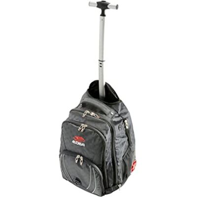 Edea Trolley rugzak grijs stijf binnenframe PU wielen uitschuifbaar aluminium handvat, grijs, modern Edea Trolley rugzak grijs stijf binnenframe PU wielen uitschuifbaar aluminium handvat, grijs, modern
