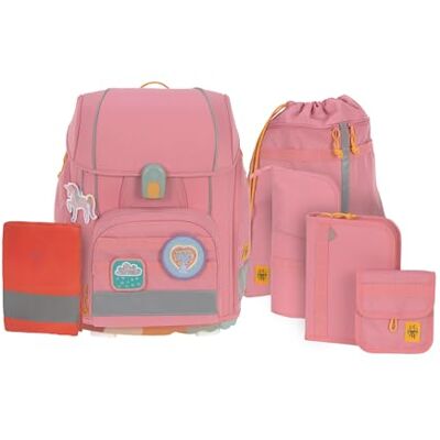 Lässig Boxy Unique Uniseks schoolset voor kinderen, Roze, Eén maat Eén maat Lässig Boxy Unique Uniseks schoolset voor kinderen, Roze, Eén maat Eén maat