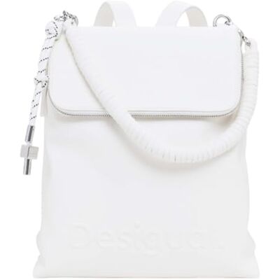 Desigual BACK_HALF HAMPTON ECRU, U, 1000 WHITE, Wit, 27.2, Casual, Wit., informeel Desigual BACK_HALF HAMPTON ECRU, U, 1000 WHITE, Wit, 27.2, Casual, Wit., informeel