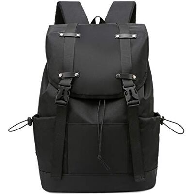 FANDARE Schoolrugzak jongens schooltas meisjes laptop rugzak heren dames schooltas casual daypacks voor reizen universiteit kantoor dagelijks gebruik vrije tijd camping wandelen, zwart FANDARE Schoolrugzak jongens schooltas meisjes laptop rugzak heren dames schooltas casual daypacks voor reizen universiteit kantoor dagelijks gebruik vrije tijd camping wandelen, zwart