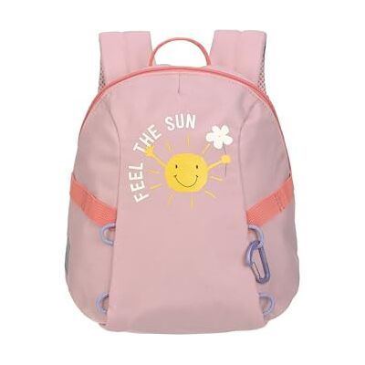 Lässig Kleine kinderrugzak met borstriem, 20 x 9,5 x 24 cm, 3,5 liter, zonneschijn perzik, modern Lässig Kleine kinderrugzak met borstriem, 20 x 9,5 x 24 cm, 3,5 liter, zonneschijn perzik, modern