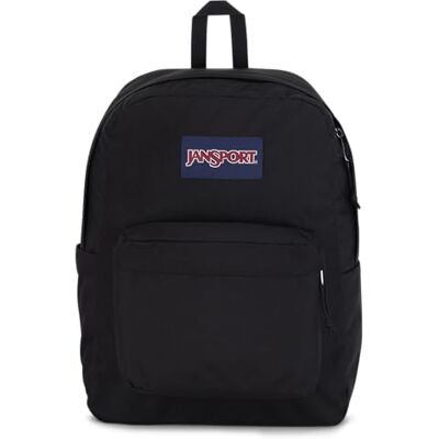 JANSPORT Laptoprugzak met 2 vakken, ergonomische schouderbanden, 15 inch laptoptas, draaggreep, zwart., rugzakken JANSPORT Laptoprugzak met 2 vakken, ergonomische schouderbanden, 15 inch laptoptas, draaggreep, zwart., rugzakken