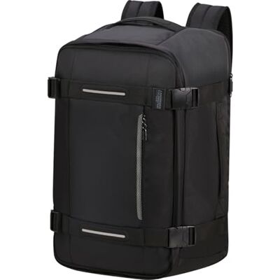 American Tourister Urban Track Ryanair handbagage 25 x 20 x 40 cm, 24,5 l, 0,50 kg, handbagage, rugzak vliegtuig S Underseater, zwart (Asphalt Black) American Tourister Urban Track Ryanair handbagage 25 x 20 x 40 cm, 24,5 l, 0,50 kg, handbagage, rugzak vliegtuig S Underseater, zwart (Asphalt Black)