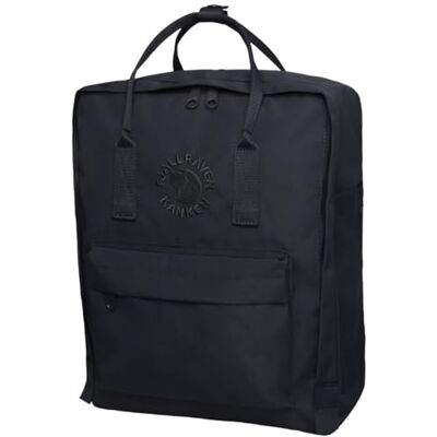 Fjällräven Re-kånken Rugzak, uniseks, 1 stuk, Navy Blauw, Eén maat, Sportief Fjällräven Re-kånken Rugzak, uniseks, 1 stuk, Navy Blauw, Eén maat, Sportief