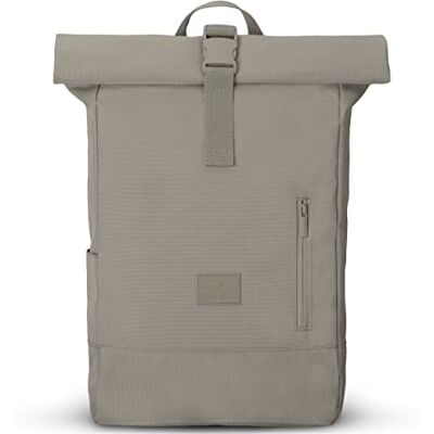 Johnny Urban Rolltop Rugzak Dames & Heren "Robin" Rugzakken van Gerecyclede PET Flessen Duurzame Roll top van Hoge Kwaliteit 18-22 liter Rugtas Waterafstotend, Flexibel met Laptopvak, Desert Grey., One Size Johnny Urban Rolltop Rugzak Dames & Heren "Robin" Rugzakken van Gerecyclede PET Flessen Duurzame Roll top van Hoge Kwaliteit 18-22 liter Rugtas Waterafstotend, Flexibel met Laptopvak, Desert Grey., One Size