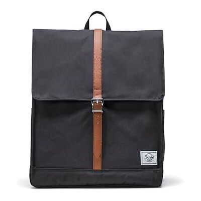 Herschel City Rugzak Uniseks Volwassenen (1 stuks), Zwart, Talla única, Klassiek Herschel City Rugzak Uniseks Volwassenen (1 stuks), Zwart, Talla única, Klassiek