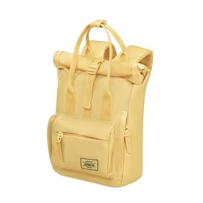 American Tourister Urban Groove UG16 Mini-rugzak, 31 cm, ergonomische kinderrugzak met flessenhouder, licht en comfortabel, 7 l, pastelgeel American Tourister Urban Groove UG16 Mini-rugzak, 31 cm, ergonomische kinderrugzak met flessenhouder, licht en comfortabel, 7 l, pastelgeel