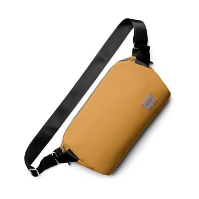 Bellroy Classic Sling (schoudertas 7 l, klassiek, minimalistisch, met interne organisatie, verstelbare riem en zelfcomprimeerbaar inzetstuk), Kameel., Casual Bellroy Classic Sling (schoudertas 7 l, klassiek, minimalistisch, met interne organisatie, verstelbare riem en zelfcomprimeerbaar inzetstuk), Kameel., Casual