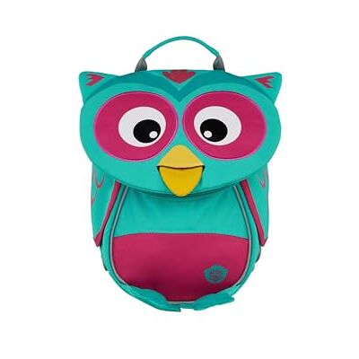 Affenzahn Kleine rugzak voor kinderen van 1 tot 3 jaar van gerecyclede flessen kikker groen (afz-nes-001-014) maat 25 cm, Uil turquoise, Eén maat, Casual Affenzahn Kleine rugzak voor kinderen van 1 tot 3 jaar van gerecyclede flessen kikker groen (afz-nes-001-014) maat 25 cm, Uil turquoise, Eén maat, Casual