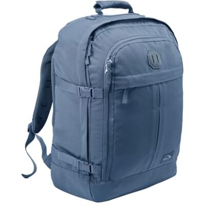 Cabin Max Metz Reisrugzak, 55 x 40 x 20 cm, handbagage, vliegtuig, rugzak (handbagage 55 x 40 x 20 cm, gerecycled polyester, 44 l), Blauw gat, Klassiek Cabin Max Metz Reisrugzak, 55 x 40 x 20 cm, handbagage, vliegtuig, rugzak (handbagage 55 x 40 x 20 cm, gerecycled polyester, 44 l), Blauw gat, Klassiek