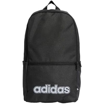 Adidas Mixte Classic Foundation Backpack, Black/White, One Size Adidas Mixte Classic Foundation Backpack, Black/White, One Size