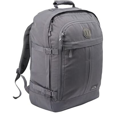 Cabin Max Metz Reisrugzak, 55 x 40 x 20 cm, handbagage, vliegtuig, rugzak (handbagage 55 x 40 x 20 cm, gerecycled polyester, 44 l), Magma grijs, Vakantie Cabin Max Metz Reisrugzak, 55 x 40 x 20 cm, handbagage, vliegtuig, rugzak (handbagage 55 x 40 x 20 cm, gerecycled polyester, 44 l), Magma grijs, Vakantie
