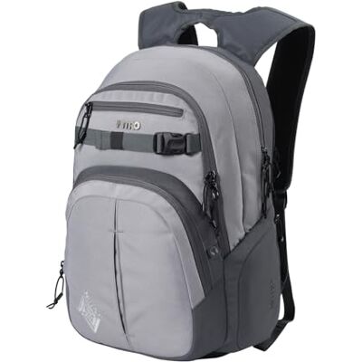 NITRO Chase rugzak, schooltas met organizer, schooltas, dagrugzak met 17 inch laptopvak, uniseks (1 stuk), GRAPHITE, Rugzak NITRO Chase rugzak, schooltas met organizer, schooltas, dagrugzak met 17 inch laptopvak, uniseks (1 stuk), GRAPHITE, Rugzak
