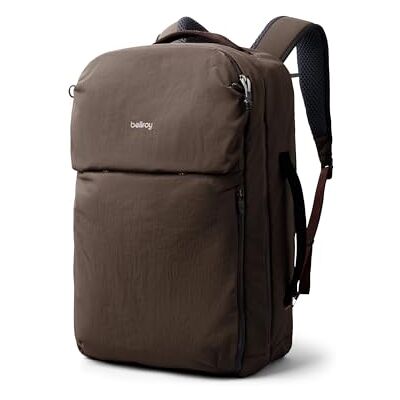 Bellroy Lite Travel Pack 30 liter (cabinebagage, reisrugzak, met computertas, interne opbergverdelers en intrekbare schouderriemen), RiverRock, Eén maat, Casual Bellroy Lite Travel Pack 30 liter (cabinebagage, reisrugzak, met computertas, interne opbergverdelers en intrekbare schouderriemen), RiverRock, Eén maat, Casual