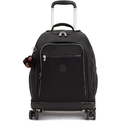 Kipling New Zea Kids Grote ergonomische rugzak met 4 wielen, 50 cm, 26 liter, 2, Zwart Kipling New Zea Kids Grote ergonomische rugzak met 4 wielen, 50 cm, 26 liter, 2, Zwart