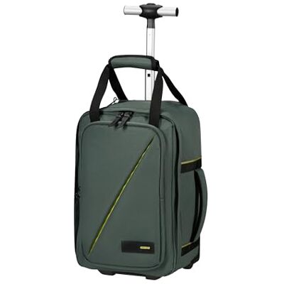 American Tourister Take2Cabin Ryanair cabinetas 40 x 25 x 20 cm, 20 l, 1,40 kg, rugzak met wielen, handbagage, vliegtuigrugzak S onder de stoel, groen (Dark Forest) American Tourister Take2Cabin Ryanair cabinetas 40 x 25 x 20 cm, 20 l, 1,40 kg, rugzak met wielen, handbagage, vliegtuigrugzak S onder de stoel, groen (Dark Forest)