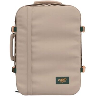 Cabinzero 'Classic 44l' Rugzak, uniseks, 1 stuk, Cebu Sands, Eén maat, Casual Cabinzero 'Classic 44l' Rugzak, uniseks, 1 stuk, Cebu Sands, Eén maat, Casual