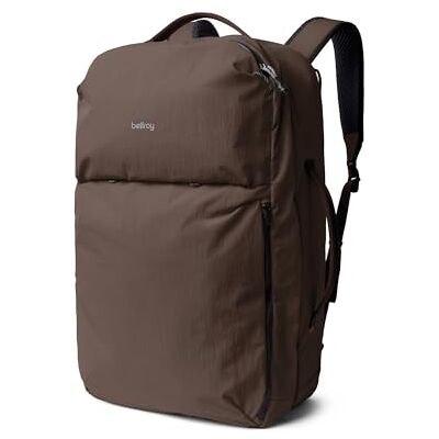 Bellroy Lite Travel Pack 38 liter (cabinebagage, grote reisrugzak, met computertas, interne opbergverdelers en intrekbare schouderriemen), RiverRock, Eén maat, Casual Bellroy Lite Travel Pack 38 liter (cabinebagage, grote reisrugzak, met computertas, interne opbergverdelers en intrekbare schouderriemen), RiverRock, Eén maat, Casual