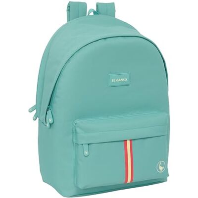 safta EL GANSO BASICS 15,6 inch laptop- en USB-rugzak, ideaal voor jongeren van verschillende leeftijden, gerecyclede stof, comfortabel en veelzijdig, kwaliteit en sterkte, 31 x 18 x 44 cm safta EL GANSO BASICS 15,6 inch laptop- en USB-rugzak, ideaal voor jongeren van verschillende leeftijden, gerecyclede stof, comfortabel en veelzijdig, kwaliteit en sterkte, 31 x 18 x 44 cm