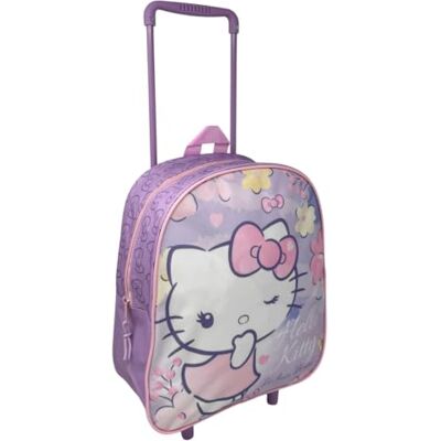 CARTOON Trolley rugzak voor kleuterschool, 28 cm, met uittrekbare handgreep, Hello Kitty, informeel CARTOON Trolley rugzak voor kleuterschool, 28 cm, met uittrekbare handgreep, Hello Kitty, informeel