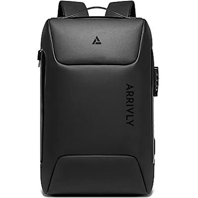 Arrivly Laptop Rugzak Dames Heren waterdichte zakelijke rugzak voor 15,6 inch laptop Anti-diefstal rugzakken schooltassen met laptopvak rugtas jongen meiden Backpack zwarte freitag reisrugzak School, Zwart Z, 39.60 cm Arrivly Laptop Rugzak Dames Heren waterdichte zakelijke rugzak voor 15,6 inch laptop Anti-diefstal rugzakken schooltassen met laptopvak rugtas jongen meiden Backpack zwarte freitag reisrugzak School, Zwart Z, 39.60 cm