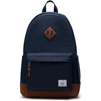 Herschel Heritage Rugzak, marineblauw/camel, standaard, 24 l Herschel Heritage Rugzak, marineblauw/camel, standaard, 24 l