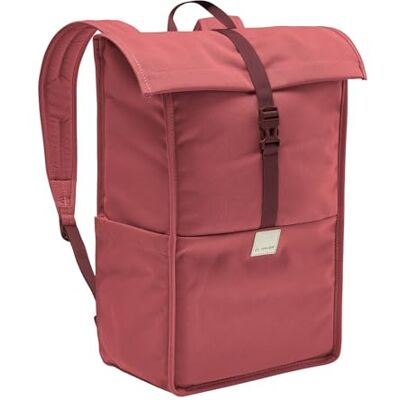 VAUDE Coreway 20 liter stadsrugzak, waterdicht, voor dames en heren, lichte stadsrugzak met laptopvak, ideaal voor dagelijks gebruik in de stad, rood VAUDE Coreway 20 liter stadsrugzak, waterdicht, voor dames en heren, lichte stadsrugzak met laptopvak, ideaal voor dagelijks gebruik in de stad, rood
