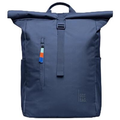 GOT BAG Rolltop Easy computerrugzak praktische stadsrugzak, Deep Ocean, Eén maat, Minimalistisch GOT BAG Rolltop Easy computerrugzak praktische stadsrugzak, Deep Ocean, Eén maat, Minimalistisch