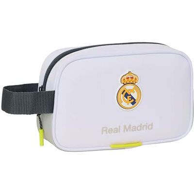 safta Real Madrid EQUIPACIÓN 25/26 Kleine schooltas voor kinderen, ideaal voor verschillende leeftijden, comfortabel en veelzijdig, kwaliteit en sterkte, 22 x 8 x 13,5 cm, wit, M, casual, wit safta Real Madrid EQUIPACIÓN 25/26 Kleine schooltas voor kinderen, ideaal voor verschillende leeftijden, comfortabel en veelzijdig, kwaliteit en sterkte, 22 x 8 x 13,5 cm, wit, M, casual, wit